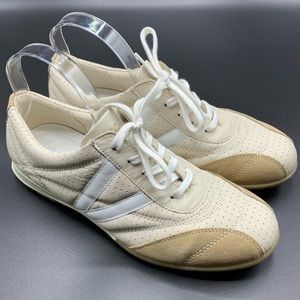 ecco soft perforated fashion sneaker